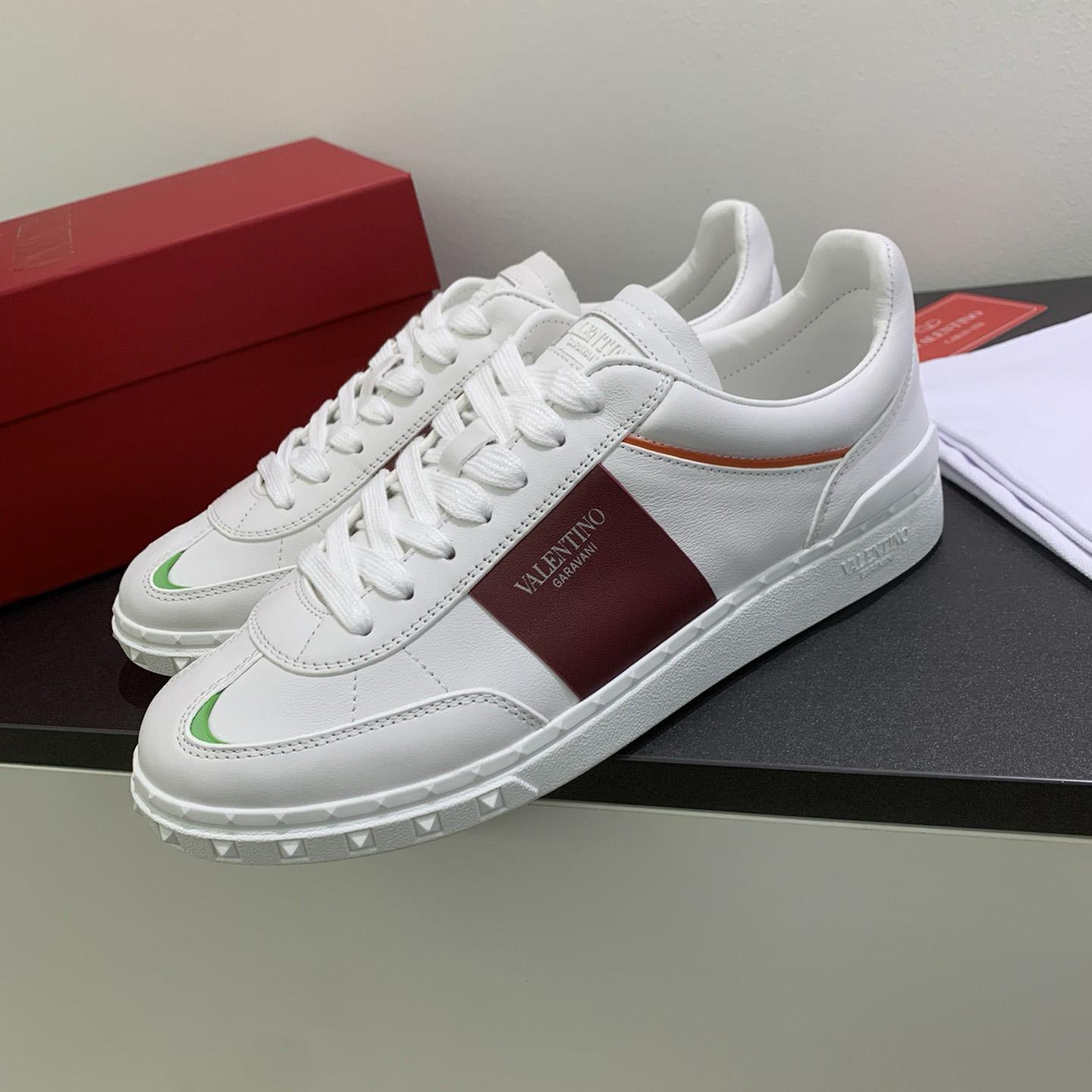 Valenti Upvillage Low Top Sneaker In Split Leather And Calfskin Nappa Leather - PerfectKickZ