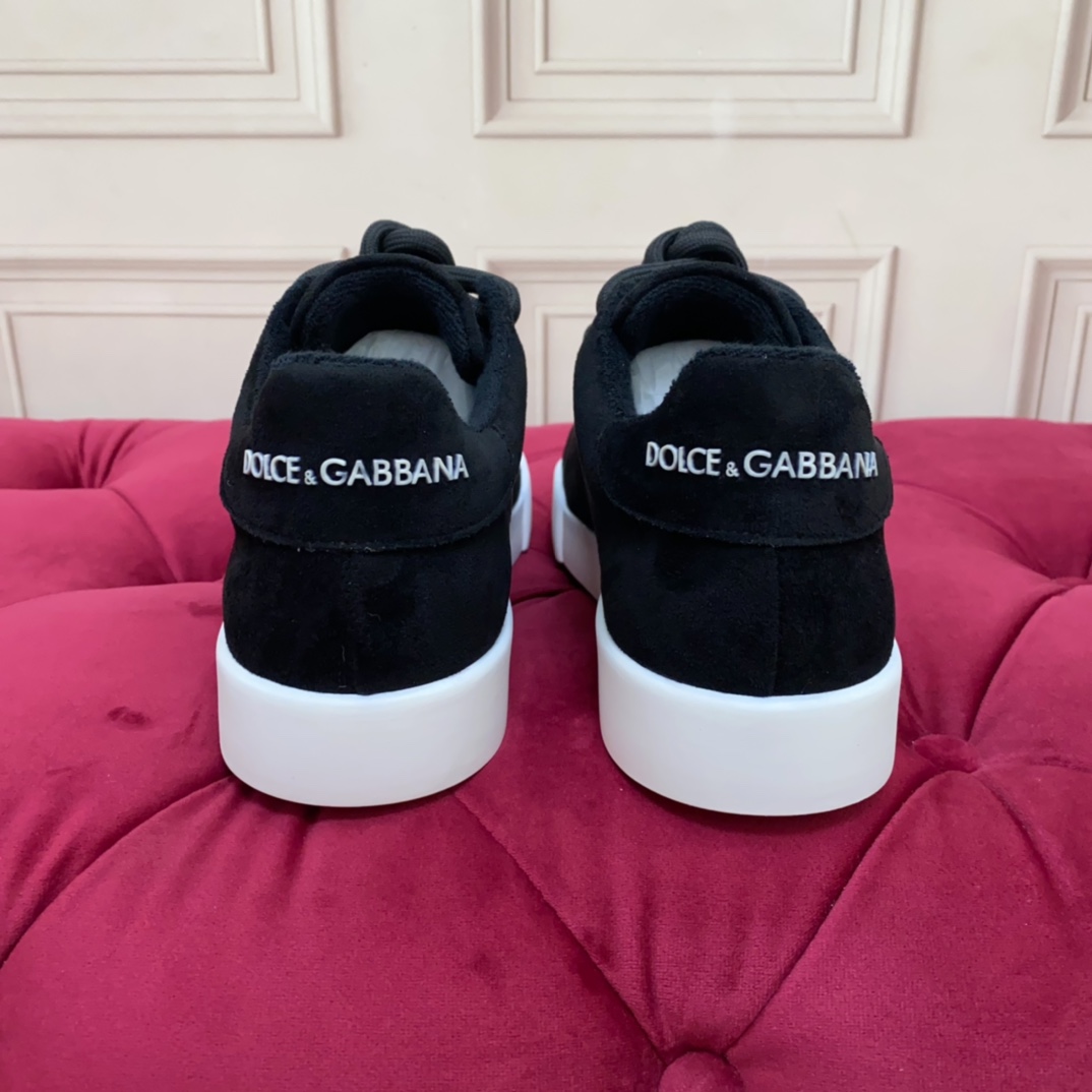 Dolce & Gabbana Fabric Portofino Sneakers - PerfectKickZ
