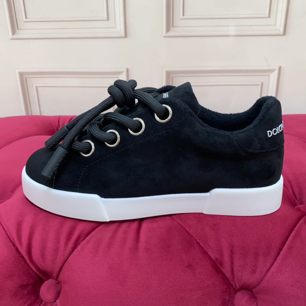 Dolce & Gabbana Fabric Portofino Sneakers - PerfectKickZ