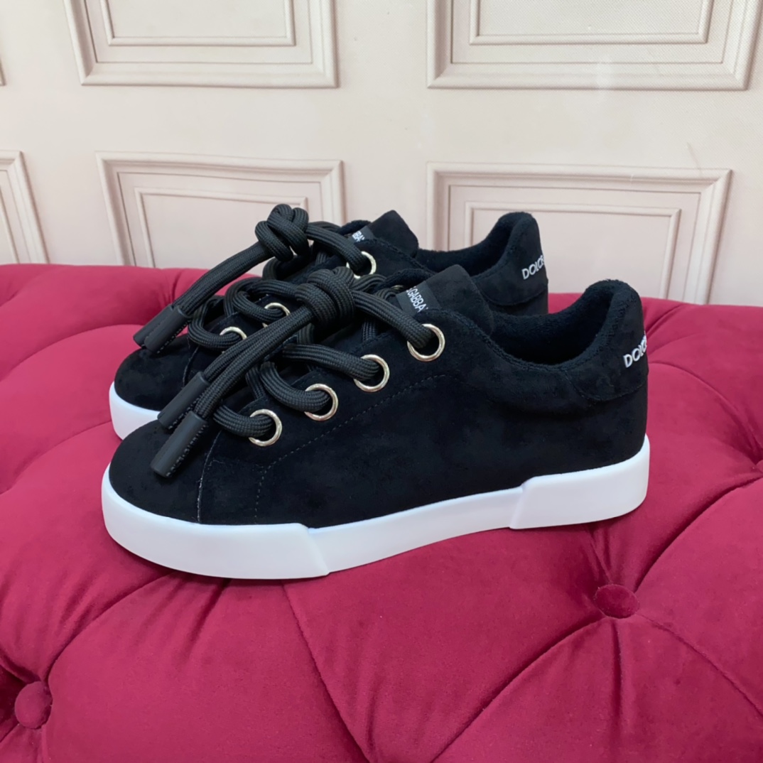Dolce & Gabbana Fabric Portofino Sneakers - PerfectKickZ