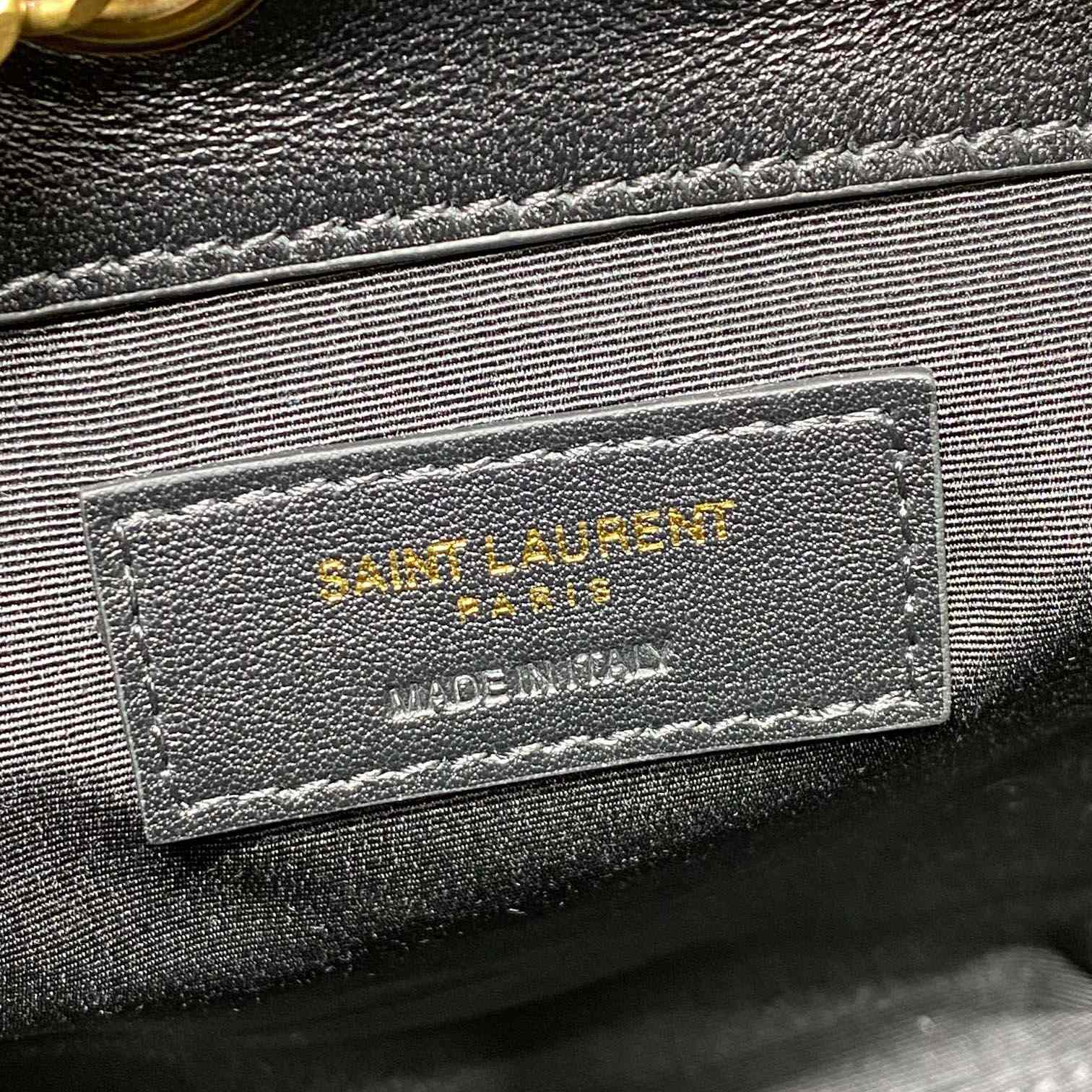 Saint Laurent Joe Mini Bucket Bag In Quilted Lambskin  - PerfectKickZ