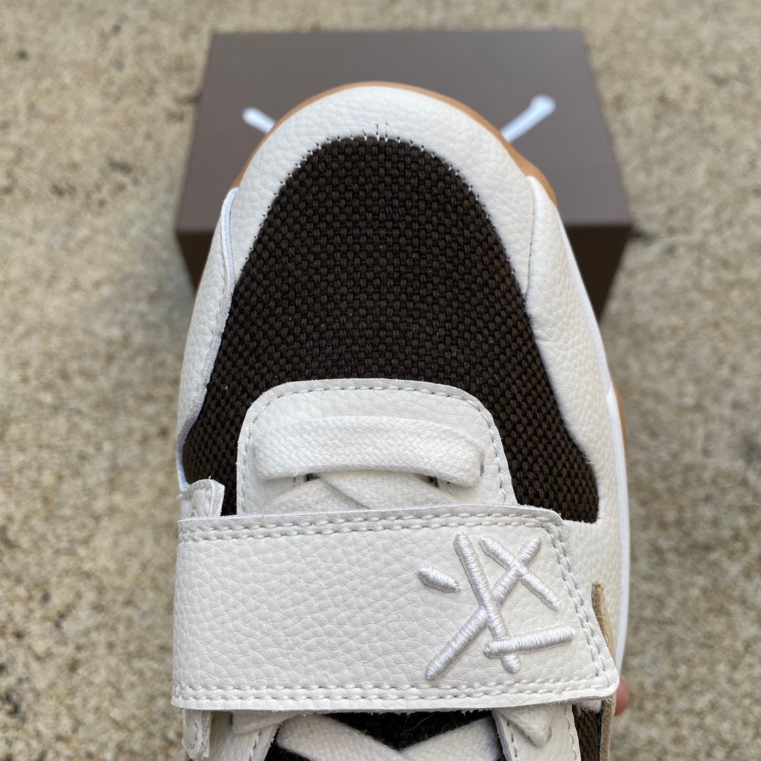 Travis Scott x Jordan Executive The Check Sneaker    fz8117-100 - PerfectKickZ
