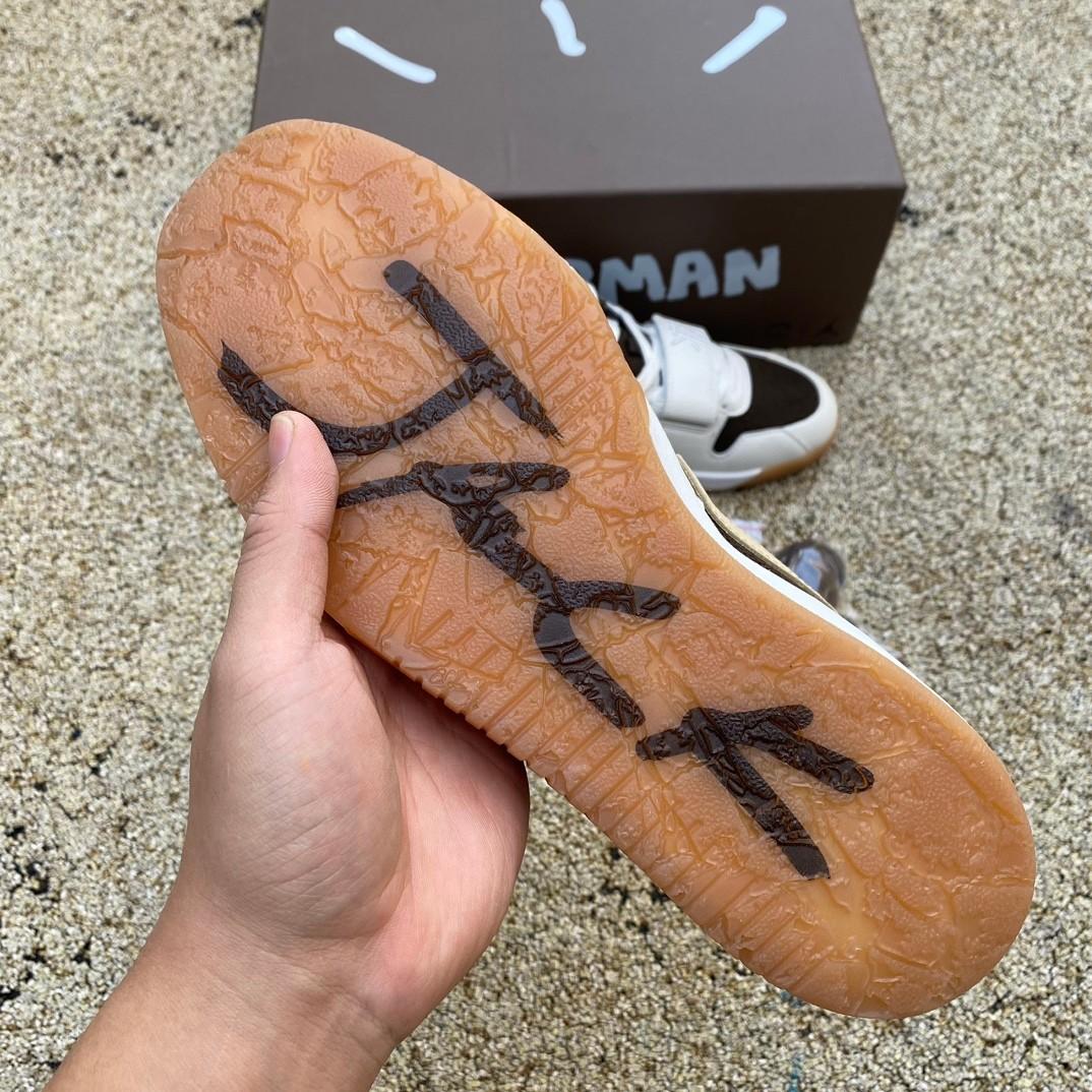 Travis Scott x Jordan Executive The Check Sneaker    fz8117-100 - PerfectKickZ