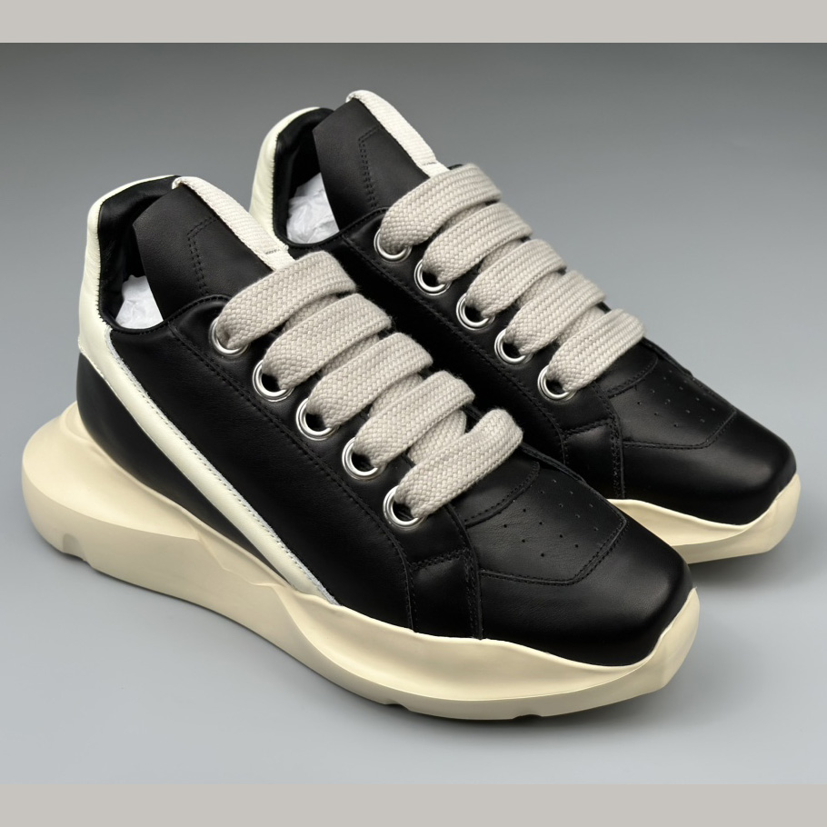 Rick Owens Geth Chunky High-top Sneakers - PerfectKickZ