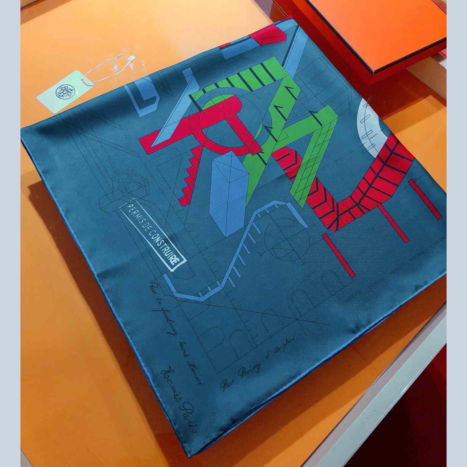 Hermes Permis De Construire Scarf - PerfectKickZ