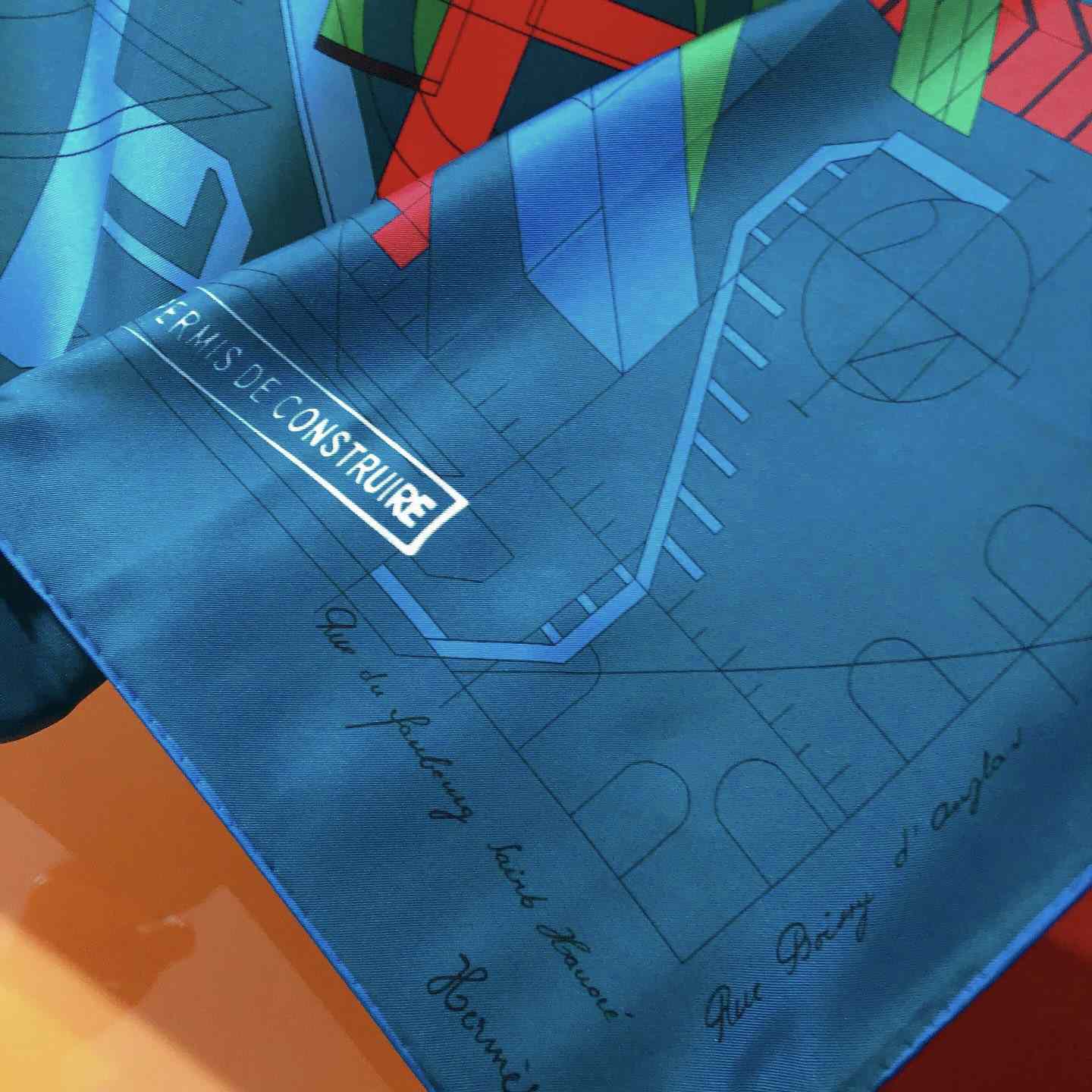 Hermes Permis De Construire Scarf - PerfectKickZ