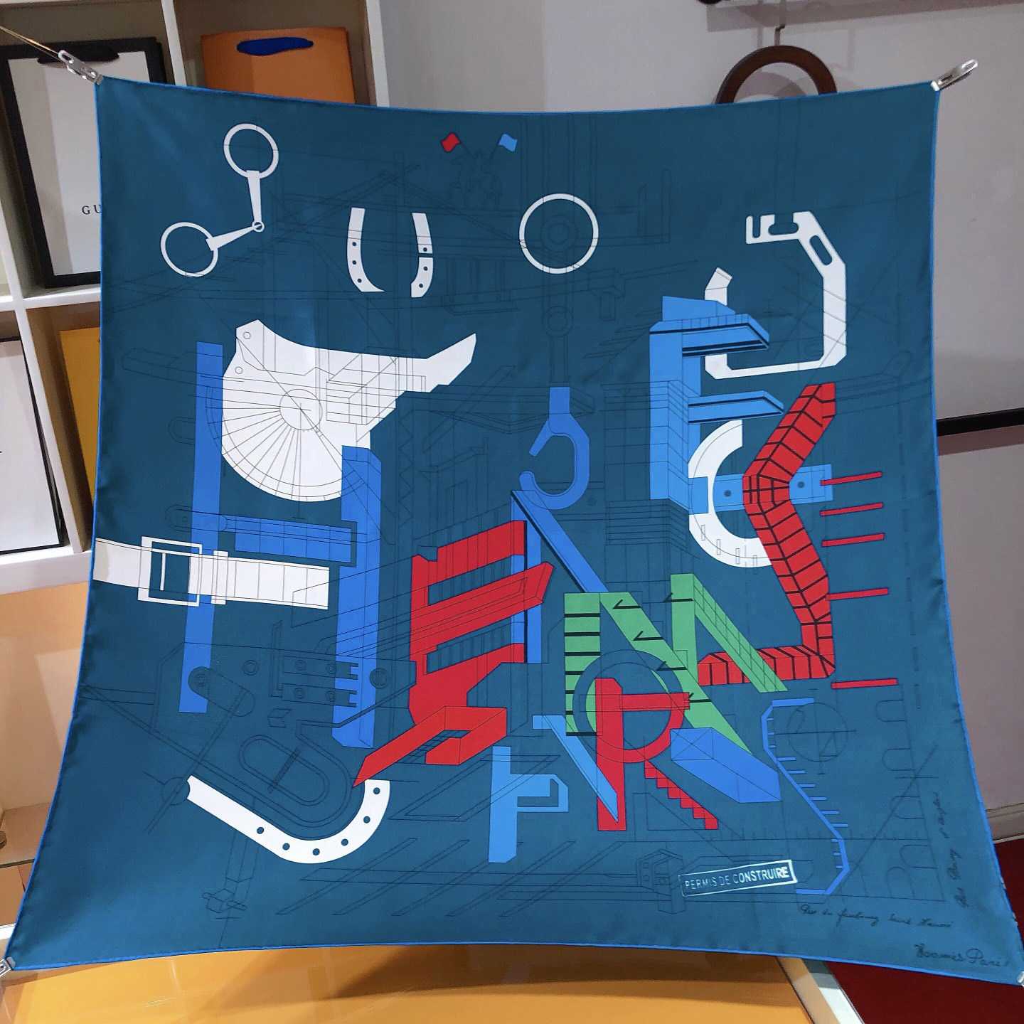 Hermes Permis De Construire Scarf - PerfectKickZ
