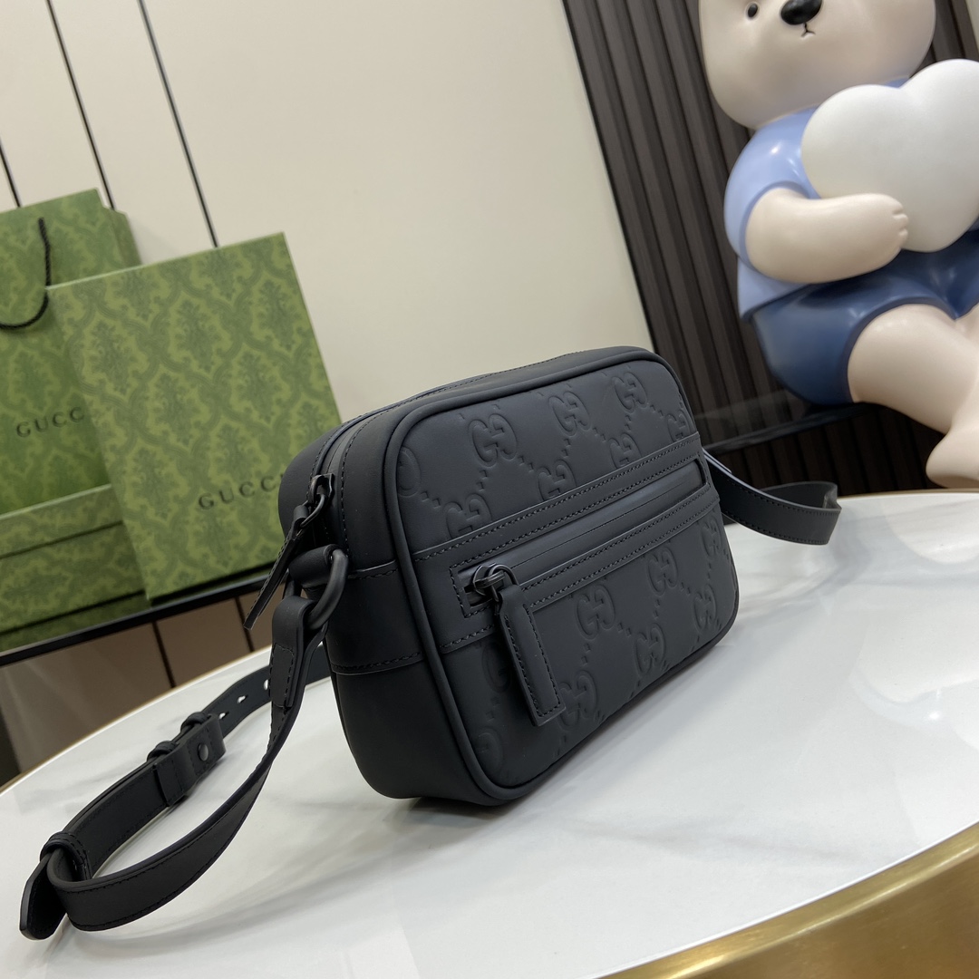 Gucci GG Rubber-effect Mini Shoulder Bag - PerfectKickZ