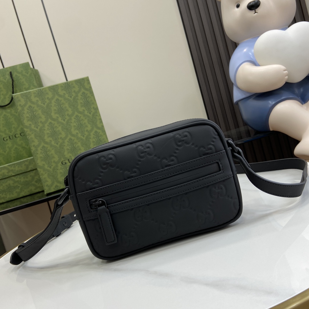 Gucci GG Rubber-effect Mini Shoulder Bag - PerfectKickZ