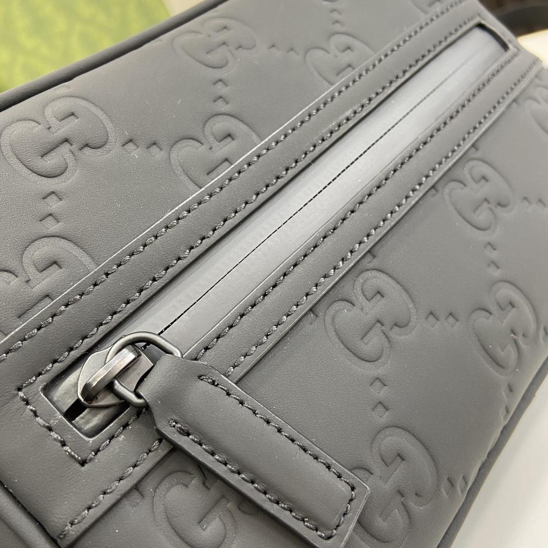 Gucci GG Rubber-effect Mini Shoulder Bag - PerfectKickZ