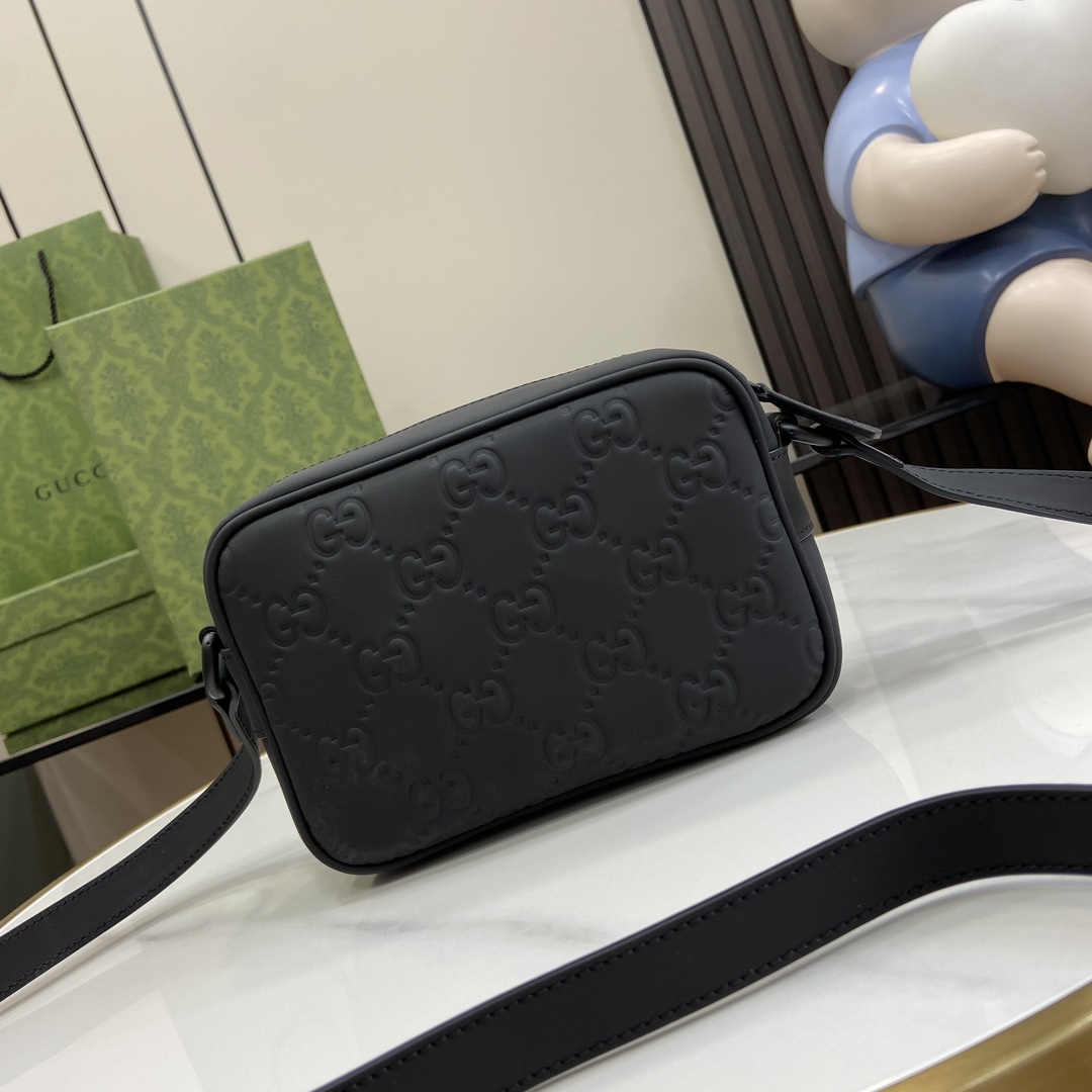 Gucci GG Rubber-effect Mini Shoulder Bag - PerfectKickZ