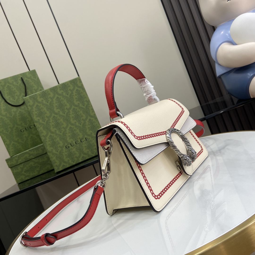 Gucci Small Dionysus Top Handle Bag - PerfectKickZ