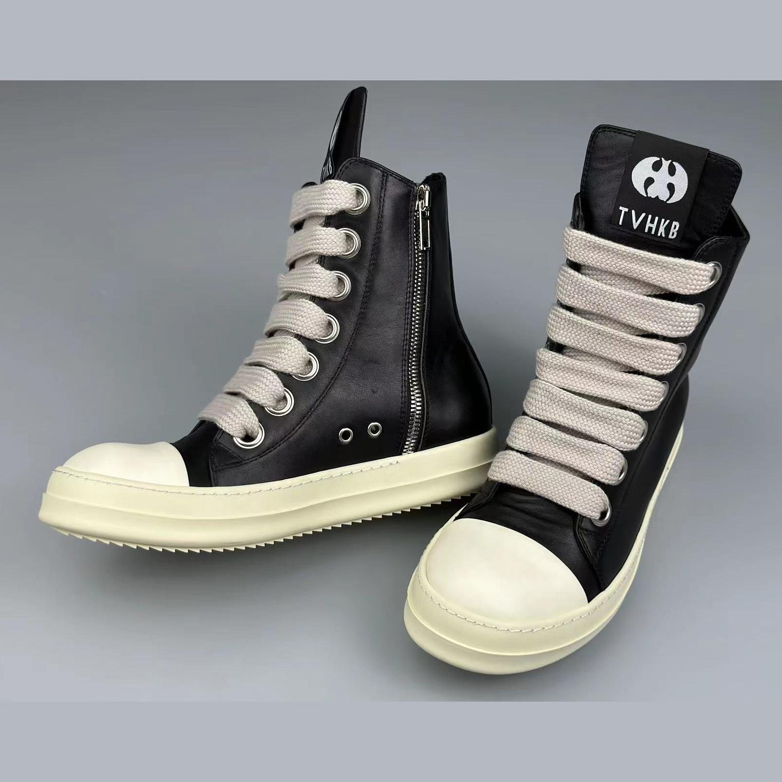Rick Owens High-Top Sneakers - PerfectKickZ