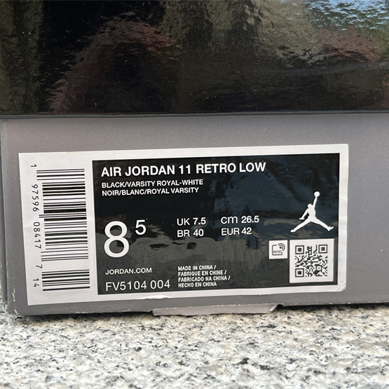 Air Jordan 11 Low “Space Jam” Sneaker    FV5104-004 - 