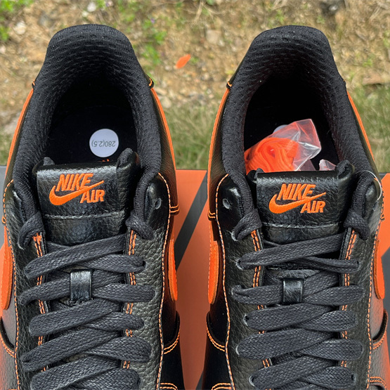 VLONE xNike Air Force 1Low orang Sneaker      AA5360-001  - PerfectKickZ
