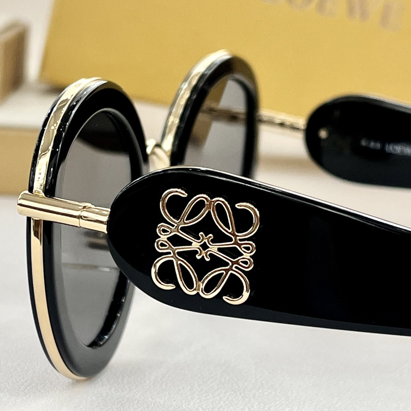 Loewe Metal Daisy Sunglasses In Acetate In Metal - PerfectKickZ