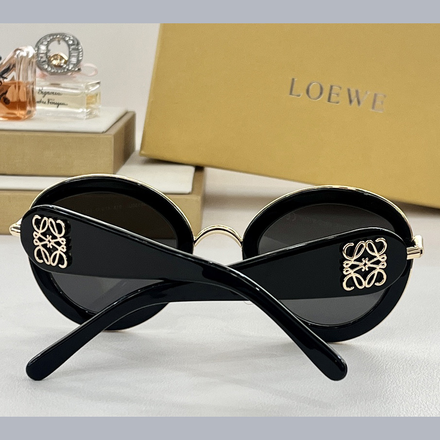 Loewe Metal Daisy Sunglasses In Acetate In Metal - PerfectKickZ