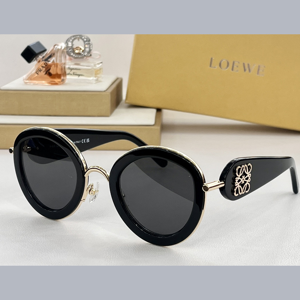 Loewe Metal Daisy Sunglasses In Acetate In Metal - PerfectKickZ