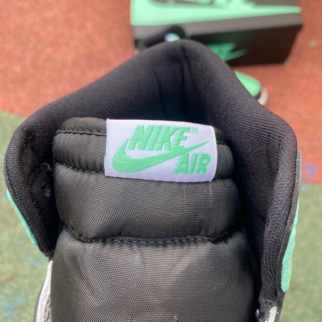 Air Jordan 1 Retro High OG “Green Glow” Sneaker    DZ5485-130 - PerfectKickZ