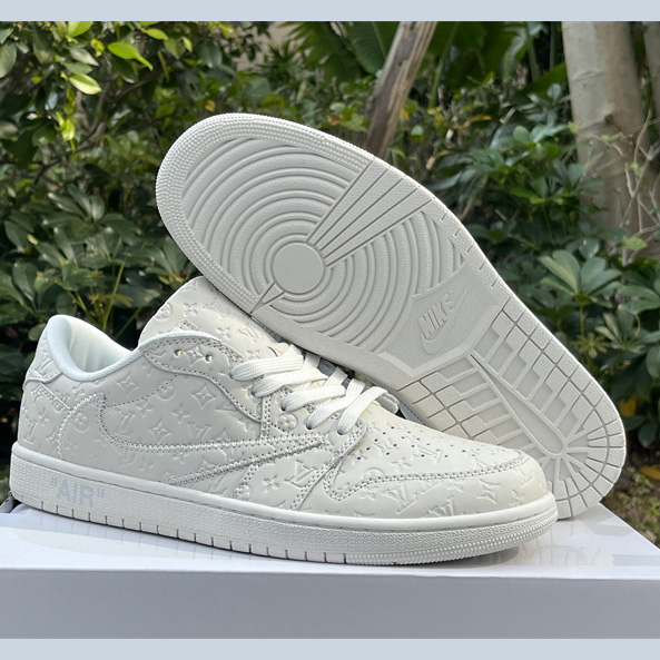 Louis Vuitton X Air Jordan 1 Low Sneaker      1A9V87 - PerfectKickZ