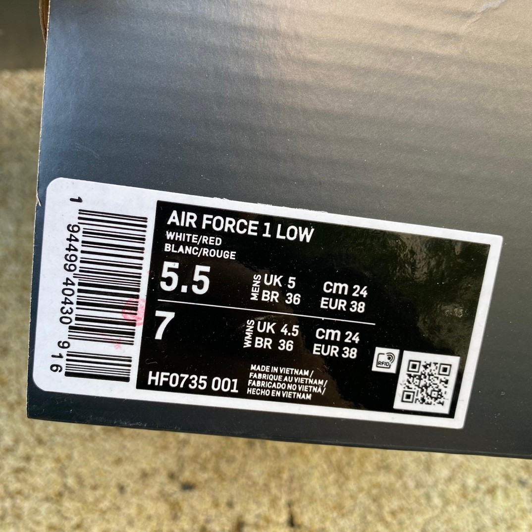 Nike Air Force 1 AF1 Sneaker      HF0735-001 - PerfectKickZ