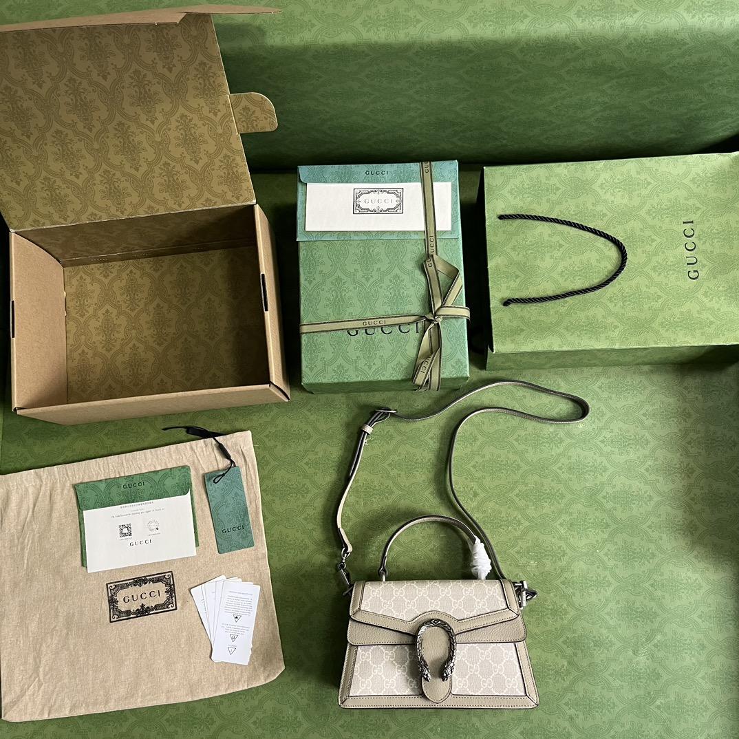 Gucci Small Dionysus Top Handle Bag - PerfectKickZ