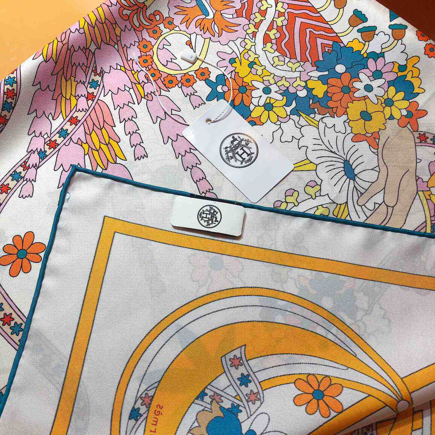Hermes La Danse Du Printemps Scarf   90cm - PerfectKickZ