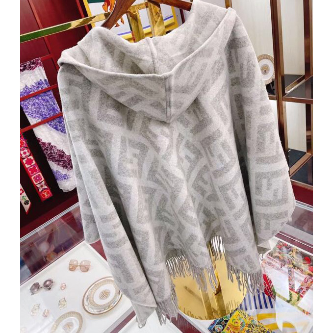 Fendi Cashmere Poncho - PerfectKickZ