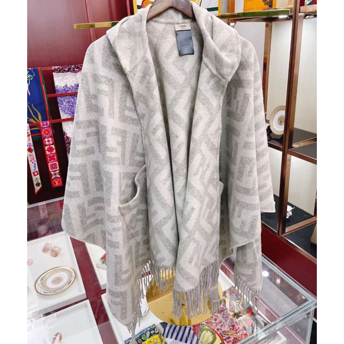 Fendi Cashmere Poncho - PerfectKickZ