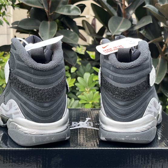 Air Jordan 8 Winterized “Gunsmoke” Sneakers      FD1334-001  - PerfectKickZ