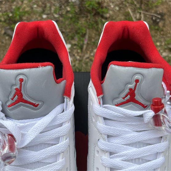 Air Jordan 5 Low “Fire Red” Sneakers    CU4523-100 - PerfectKickZ