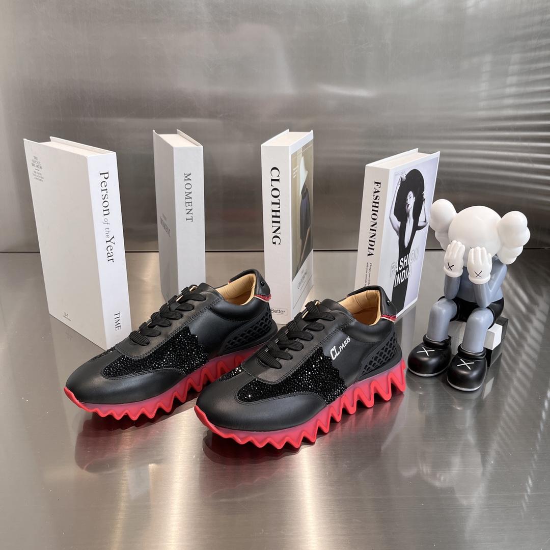Christian Louboutin Loubishark Sneakers - PerfectKickZ