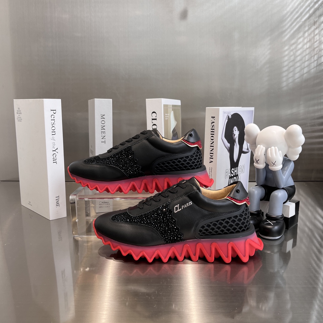 Christian Louboutin Loubishark Sneakers - PerfectKickZ