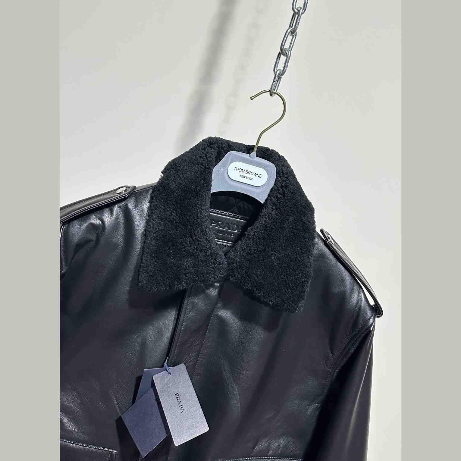 Prada Leather Jacket - PerfectKickZ
