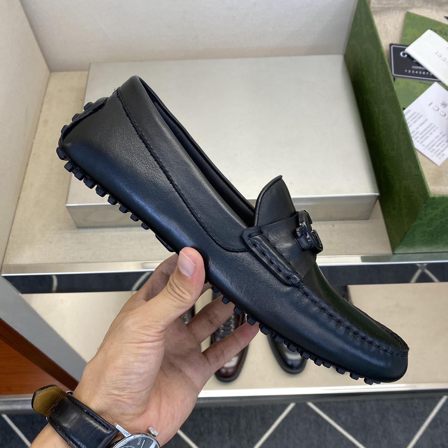 Gucci Ayrton GG Logo Driving Shoe - PerfectKickZ