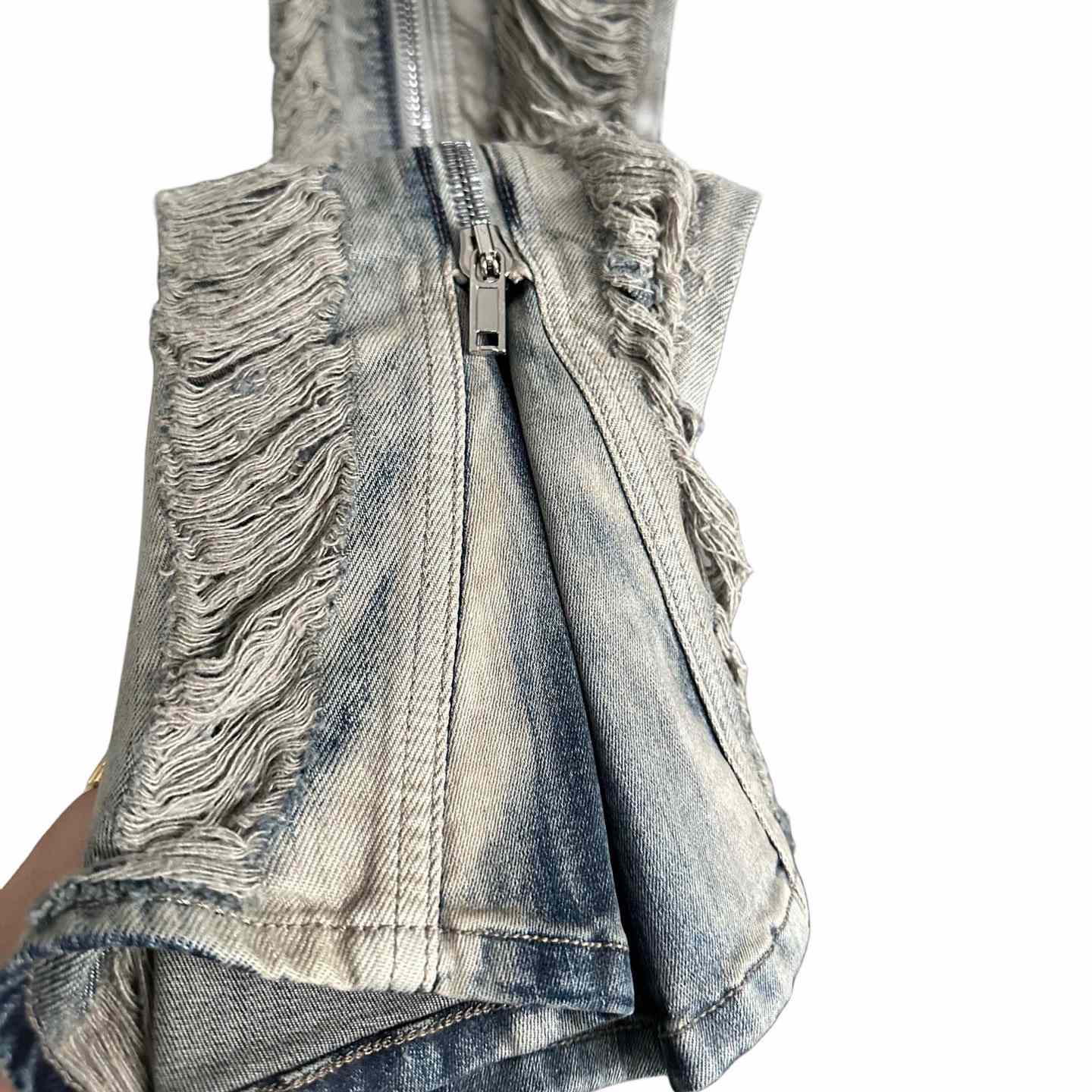 Rick Owens Distressed-finish Slim-cut Jeans - PerfectKickZ