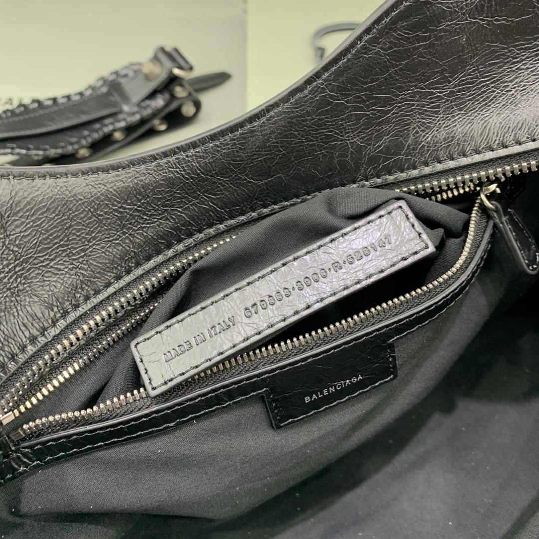 Balenciaga Neo Cagole City Handbag In Black  - PerfectKickZ