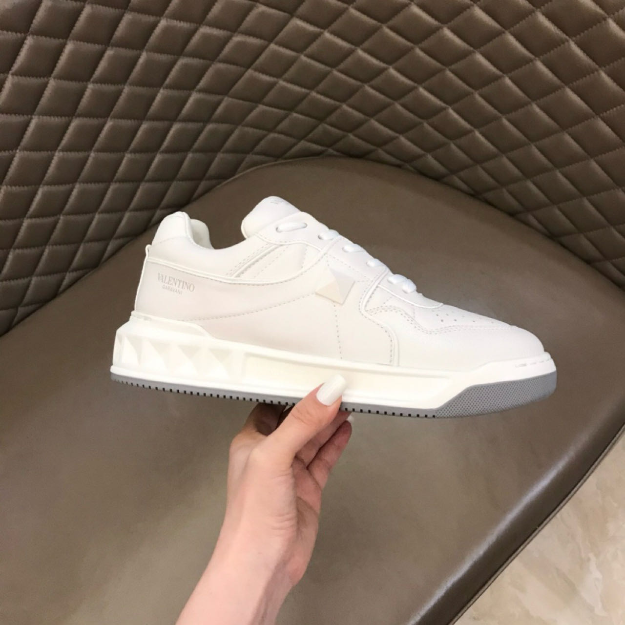 Valenti Sneaker Low-top One Stud In Nappa - PerfectKickZ