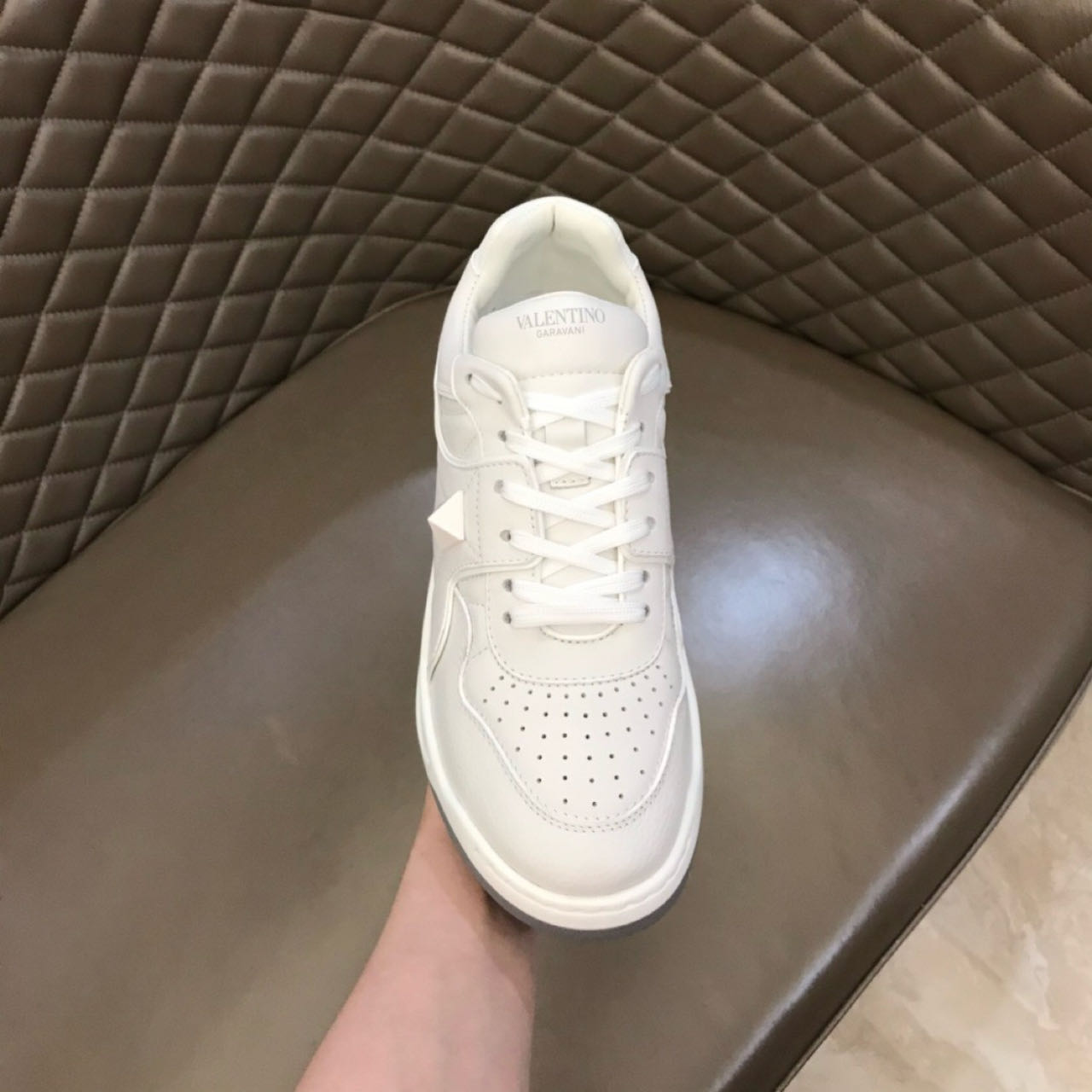 Valenti Sneaker Low-top One Stud In Nappa - PerfectKickZ