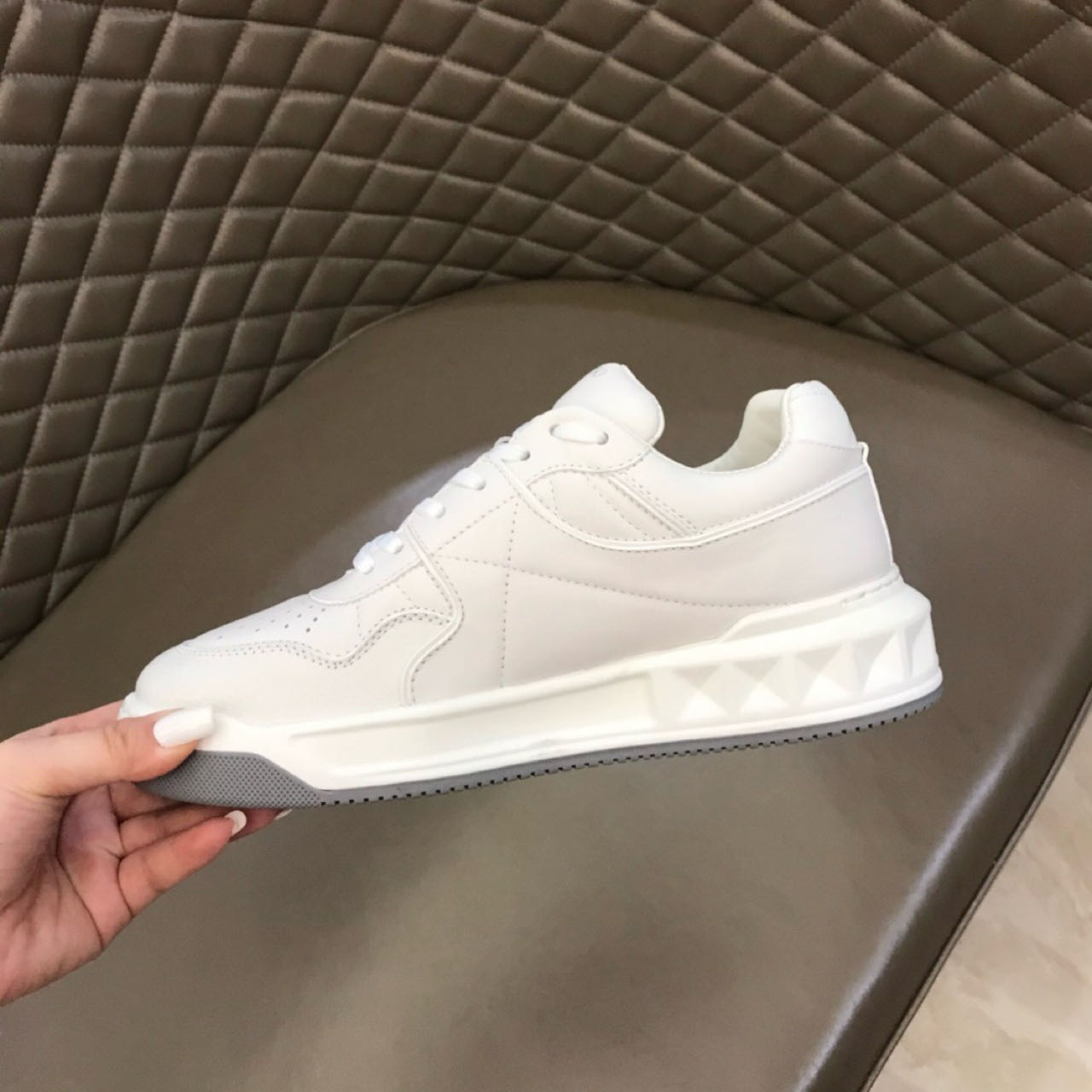 Valenti Sneaker Low-top One Stud In Nappa - PerfectKickZ