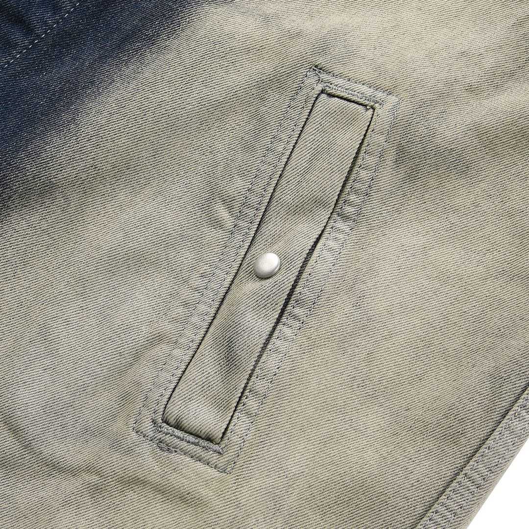 Rick Owens Drkshdw Faded Denim Jacket - PerfectKickZ