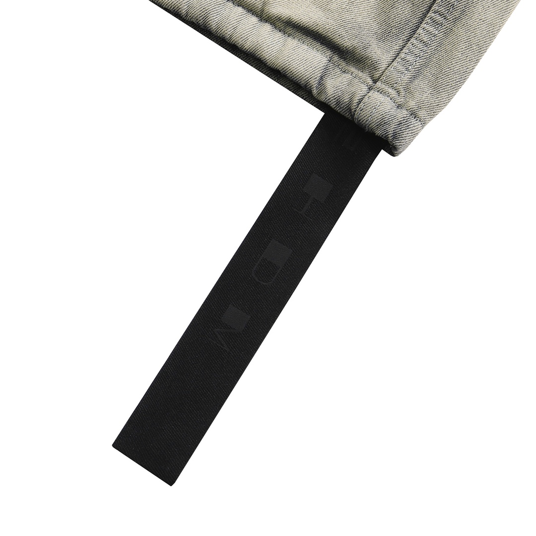 Rick Owens Drkshdw Faded Denim Jacket - PerfectKickZ