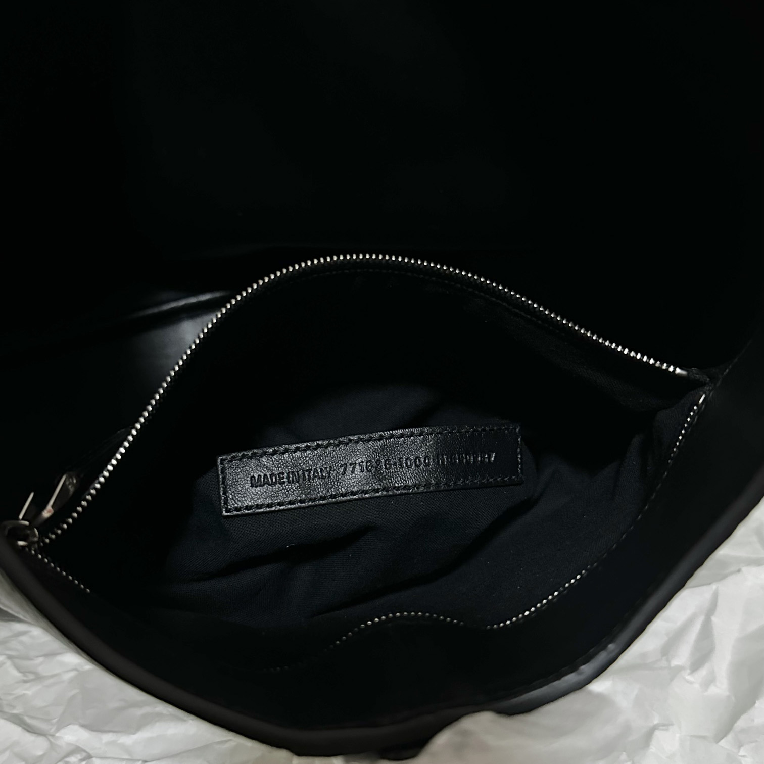 Balenciaga Women's Locker Medium North-South Hobo Bag In Black  - PerfectKickZ