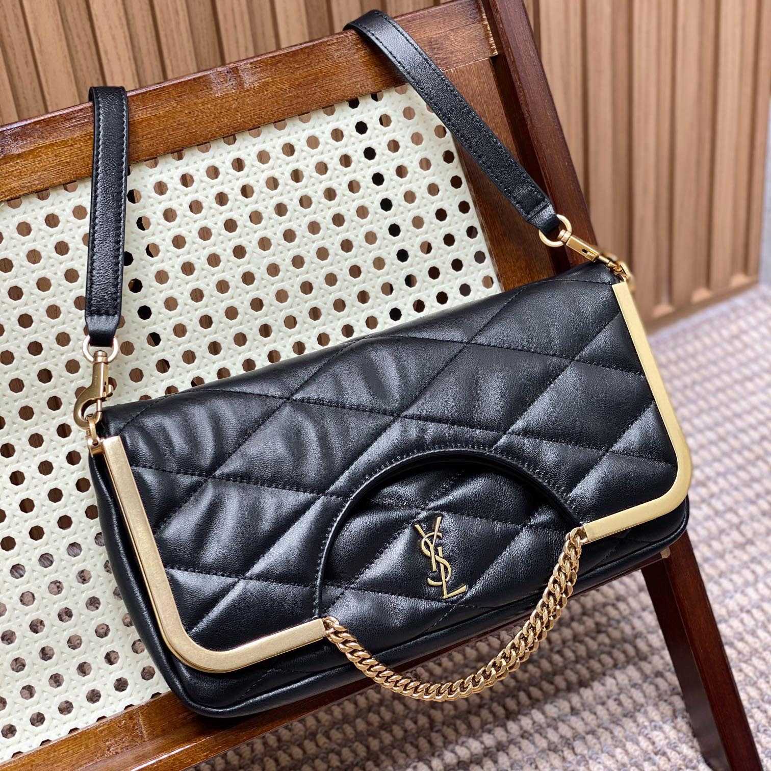 Saint Laurent 87 In Quilted Lambskin - PerfectKickZ