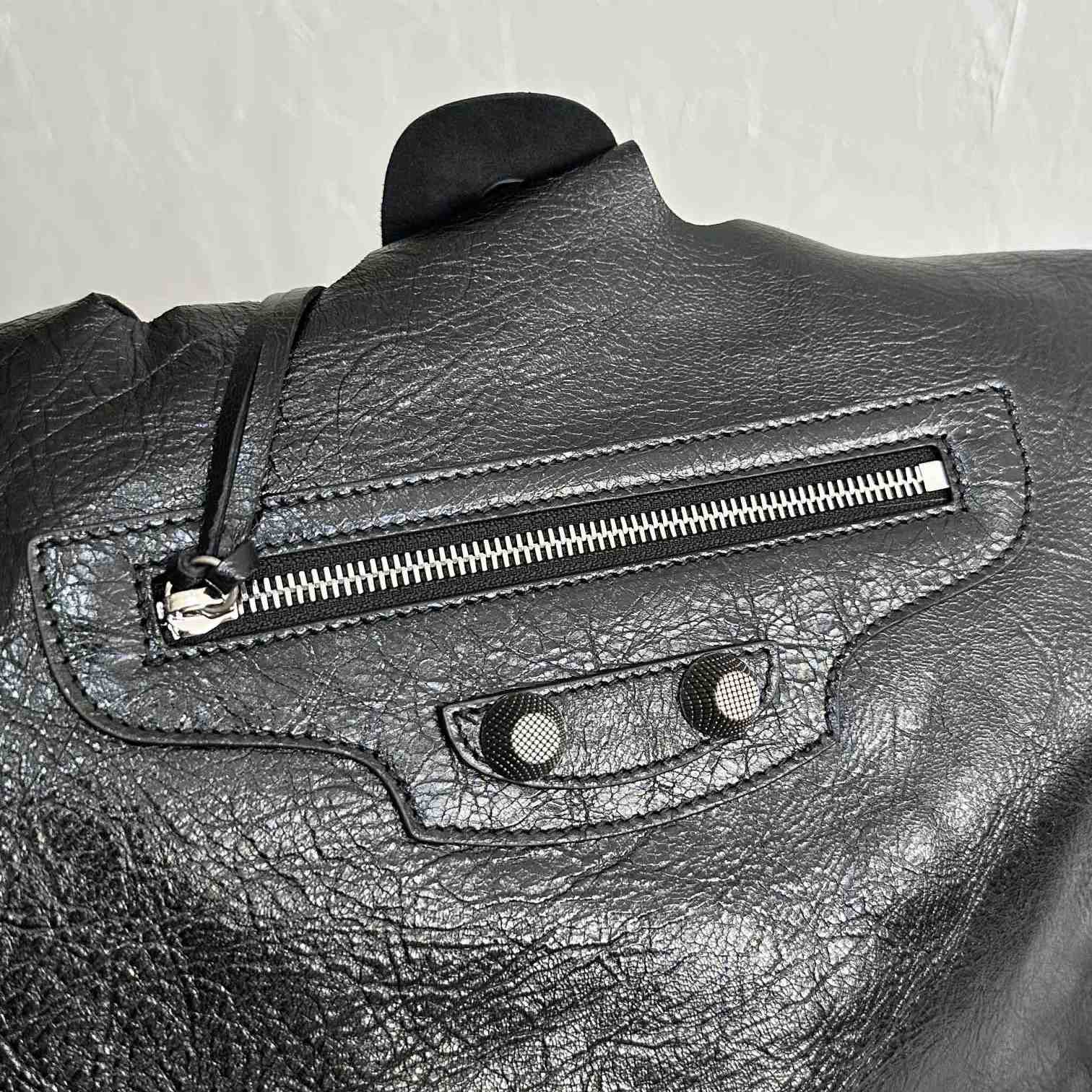 Balenciaga Men's Le Cagole Men Shopper Bag In Black - PerfectKickZ