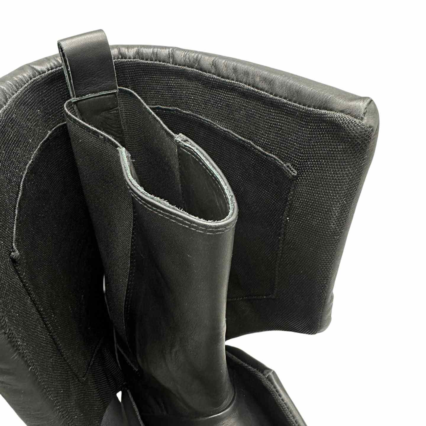 Rick Owens Splint Leather High-top Sneakers - PerfectKickZ