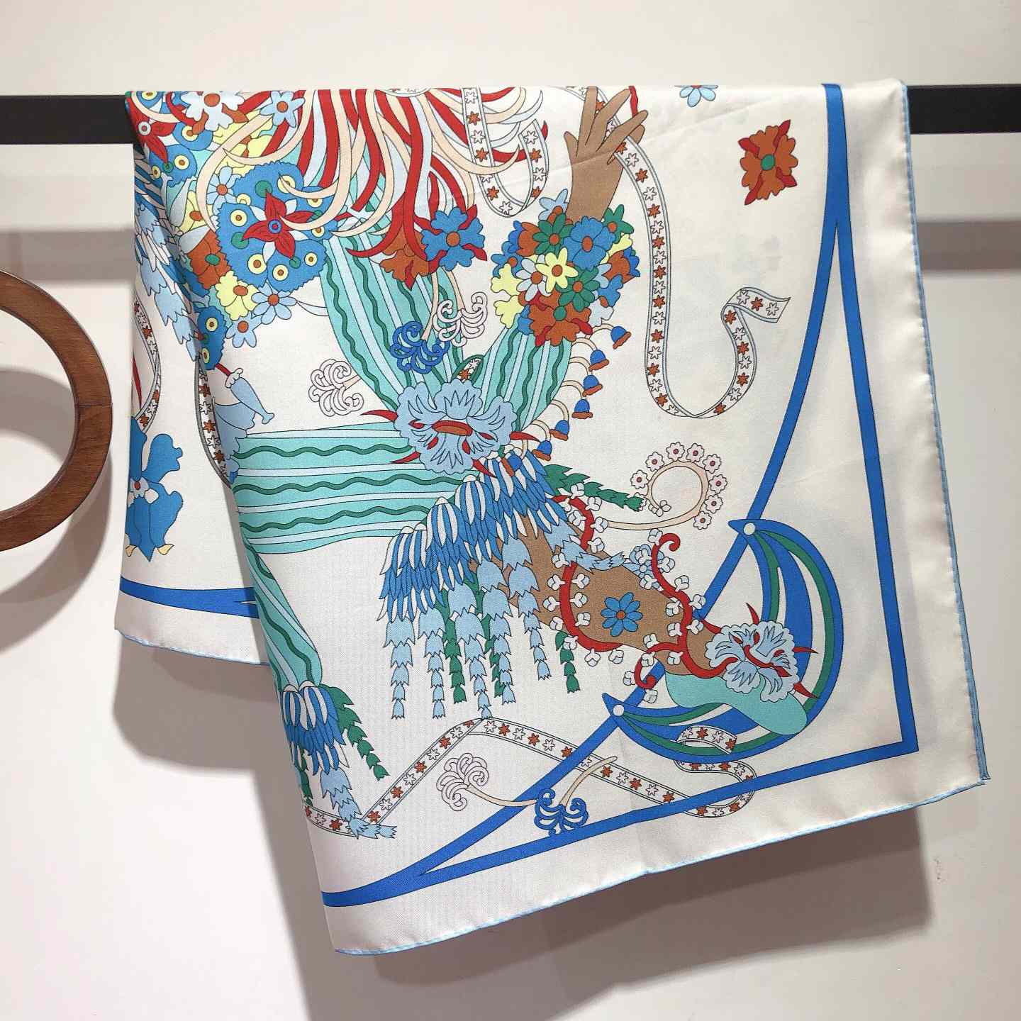 Hermes La Danse Du Printemps Scarf   90cm - PerfectKickZ