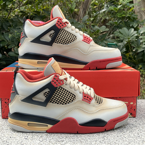 Air Jordan 4 Sneakers     AQ9129-105  - PerfectKickZ