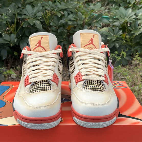 Air Jordan 4 Sneakers     AQ9129-105  - PerfectKickZ