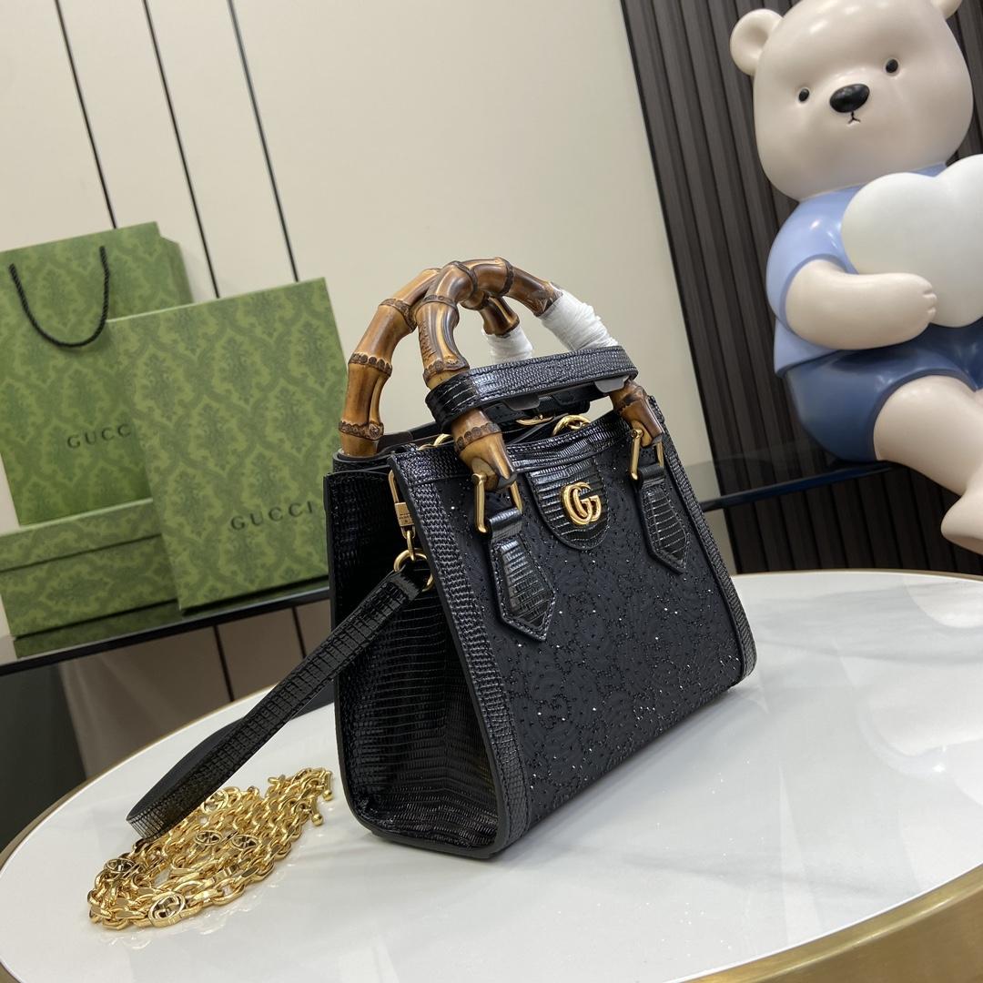 Gucci Diana Mini Tote Bag - PerfectKickZ